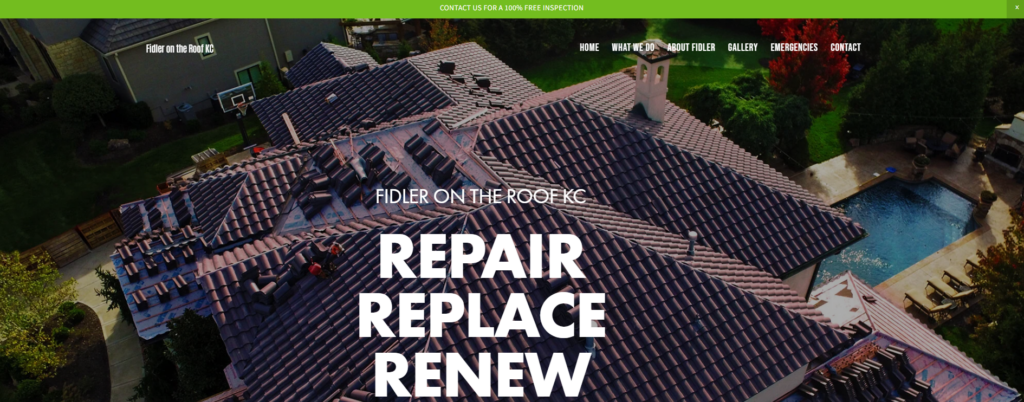 Fidler on the Roof KC homepage.