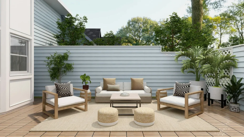Modern indoor outdoor patio furniture