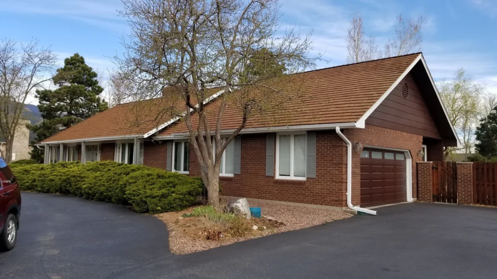 California Title 24 approved roof on a house. 