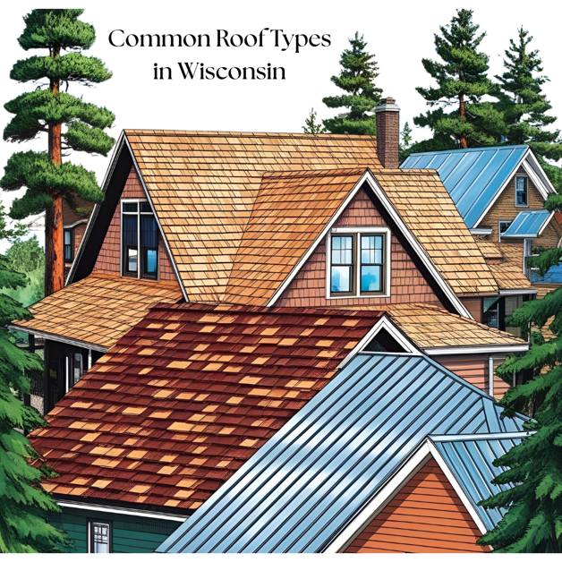 Common Roof Types in Wisconsin