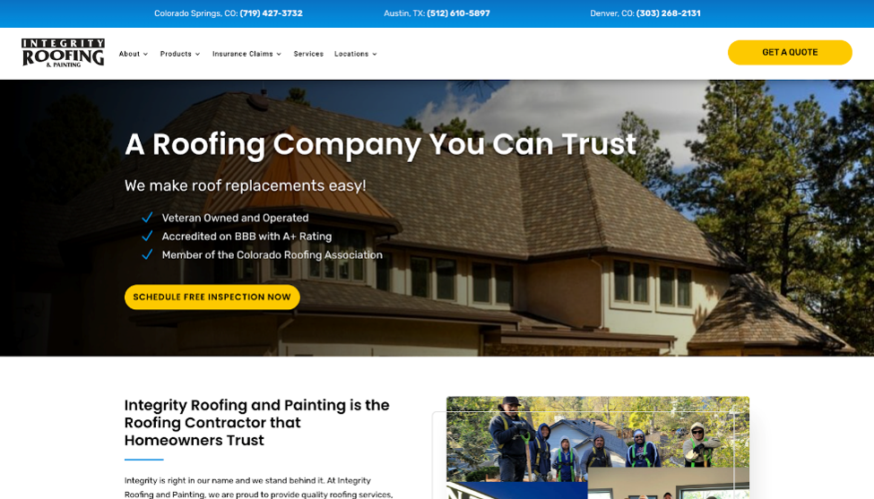 Integrity Roofing and Painting