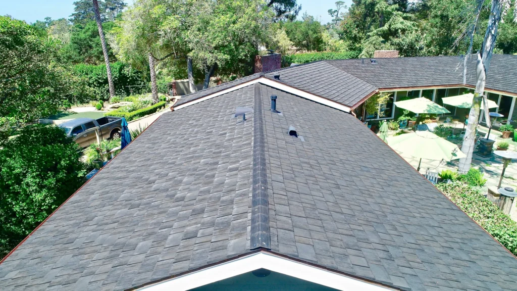 CEDUR Shiloh synthetic shake roof on a California home.