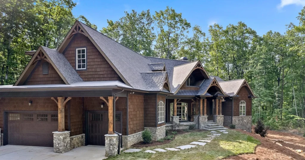 rustic home siding ideas
