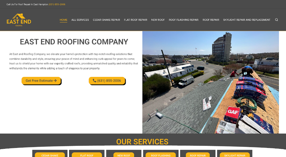 East end roofing company.