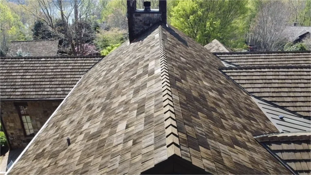CEDUR roofing shakes by Allcon Roofing.