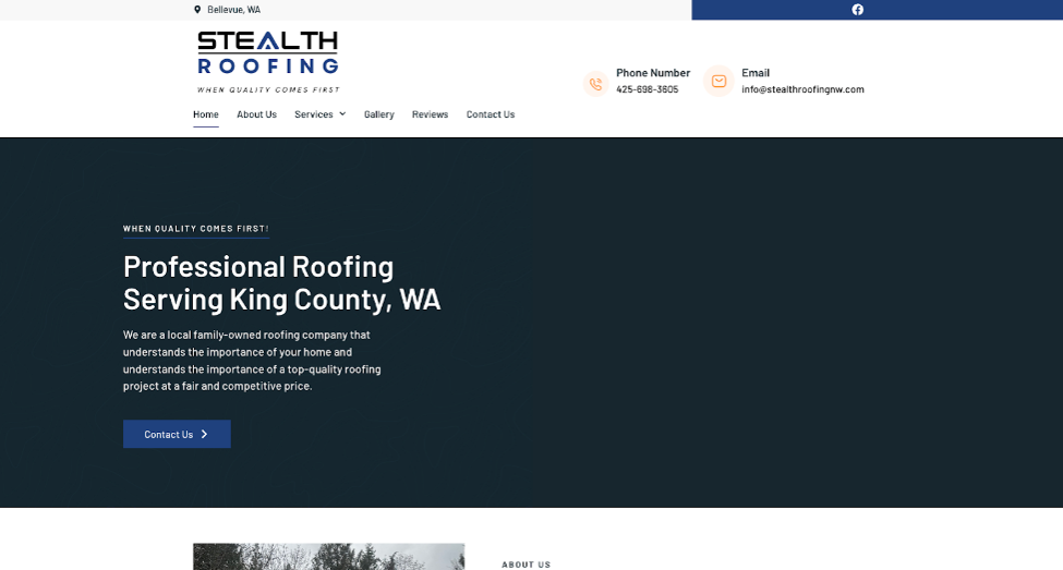 Stealth Roofing Online Marketing
