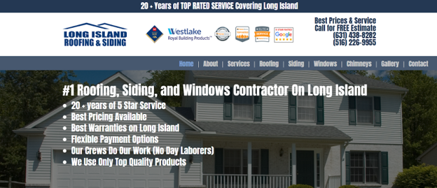 Website screenshot.